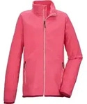 killtec KOS 161 Girls Fleece Jacket dunkelpink (00423) 152
