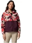 Columbia Spire Valley Printed Windbreaker washed red ikatbloom print, moonvista...