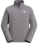 The North Face Mens Glacier Fleece 1/4 Zip Jacket smoked pearl (0UZ) L