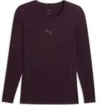 Puma teamLIGA26 Baselayer Tee LS midnight plum (40) S