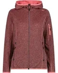 CMP Woman Fleece Fleece Jacket FIX Hood coral-antracite (12CV) 34
