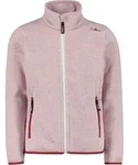 CMP KID G Fleece Jacket dawn pink-bianco (24CV) 104