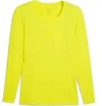 Puma teamLIGA26 Baselayer Tee LS fluro yellow pes (23) S