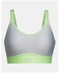 Under Armour Infinity Mid 2.0 Bra green mod gray (712) A-C Left