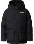 The North Face Teen North Down Fleece Lined Short Parka tnf black (JK3) L