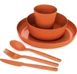 Sea to Summit Camp Dinnerware Set w/ Mesh Sack burnt orange [6 Piece]