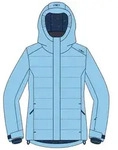CMP KID G Ski Jacket FIX Hood topazio (L222) 104