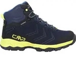 CMP Kids Melnick Mid WP Trekking Shoes b.blue-lime (01NR) 41
