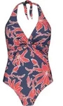 Barts Camolo Halter Shaping One Piece denim (38) 36
