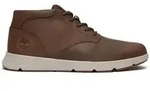 Timberland Mens Mid Lace UP Sneaker dk brn f grain 10