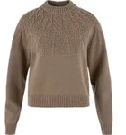 Fj&auml;llr&auml;ven &ouml;vik Solid Jacquard Knit W suede brown (244) L