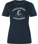 Super.Natural W Cycologist BIO J Tee blueberry/tapioca/mountain trail (16K) XS