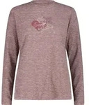 CMP Woman T-shirt black berry mel. (C599) 38