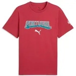 Puma FPF Ftblculture Tee club red-puma white (27) S