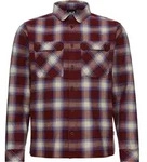 Jack Wolfskin Baja Flannel Shirt M check merlot (T0602) S