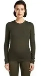 Icebreaker W 175 Everyday Long Sleeve Crewe dk loden (IB0L1) M