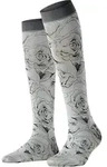 Falke Rose Brush 40 DEN Damen Kniestr&uuml;mpfe silver (3462) 35-38