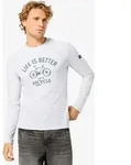 Super.Natural M Better Bike BIO C LS white/stormy weather (65J) M