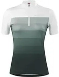 L&ouml;ffler Women Bike Jersey Half Zip Rainbow Mid forest (365) 34