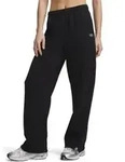 Under Armour Rival Fleece Straight Pant black white (008) L