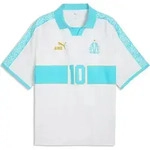 Puma OM King Retro Jersey puma white-team aqua (40) S