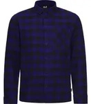 Jack Wolfskin Lite Flannel Shirt M check glow ink (T0608) S
