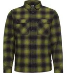 Jack Wolfskin Baja Flannel Shirt M check dark navy / sheer plum (T0598) S