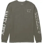 Salty Crew Bruce Boys Long Sleeve Tee dusty olive (DOL) S