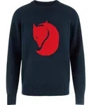 Fj&auml;llr&auml;ven Logo Knit Sweater M dark navy (555) L