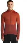 Icebreaker W Mer 200 Realfleece Descender Long Sleeve Zip H agate/port/cb...