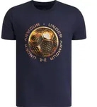 Under Armour Y Challenger Graphic Tee blue copper chrome (410) L