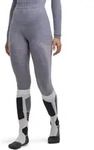 Falke 3/4 Damen Tights Wool-tech Light grey-heather (3757) XS