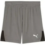 Puma teamLIGA26 Shorts Jr flat medium gray-puma white-puma black (13) 176