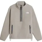 The North Face Mens TNF Fleeski 1/4 Zip Pullover stone slab (2MB) L