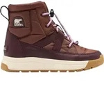 Sorel BIG Kids Whitney III Mid WP dark auburn red lodge (244) 36
