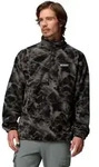 Columbia Men&rsquo;s Timber Crest MTR Fleece Printed Half Zip black, icypeaks (010)...