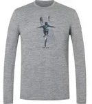 Super.Natural M Freedom ON Wheels LS cashmere grey melange/various (35G) S