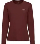 Jack Wolfskin Trail LS W merlot (J0211) S