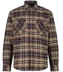 CMP MAN Shirt antracite-teak-brick (43ZZ) 46
