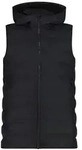 CMP Woman Padded Padded Vest FIX Hood nero (U901) 38