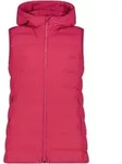 CMP Woman Padded Padded Vest FIX Hood amaranto (C489) 34