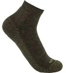 Carhartt Force Grid Midweight Synthetic-merino Wool Blend Quarter Sock olive...