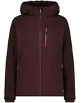 CMP Woman Jacket FIX Hood black berry (C595) 34