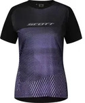 Scott Tee W's Trail Tuned SS black/swish purple (8038) XS