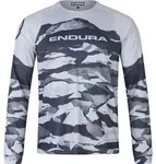 Endura Mountain Camo LTD Printed Long Sleeve Tee schwarz 3XL