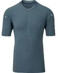 Rab Cindercrino Zip Tee orion blue (ORB) S