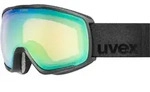 Uvex Victorious black matt vario green mirror one size