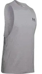 Under Armour Left Chest Cut OFF Tank gray black (035) S