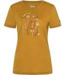 Super.Natural W Rock Flowers Tee dried tobacco/various (58H) XS