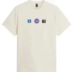 The North Face U Explorer Badges RLX Softshell Tee-graphic white dune (QLI) L